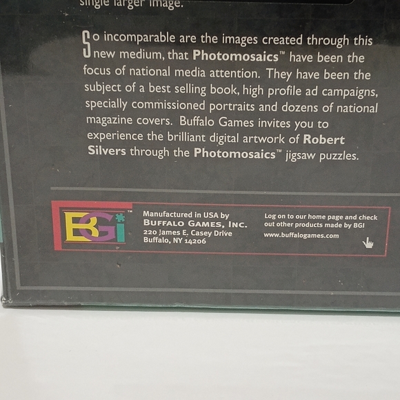 Photomosaics Lighthouse Puzzle 1026 Pieces New Factory Sealed Robert Silvers Art - Picture 6 of 14